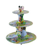 Support à Gâteaux en Papier Pliable - Mickey