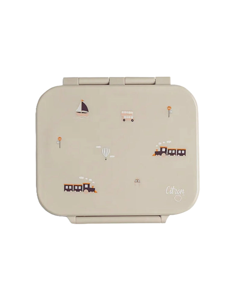 Citron Lunchbox Tritan 3 Compartiments - Véhicules