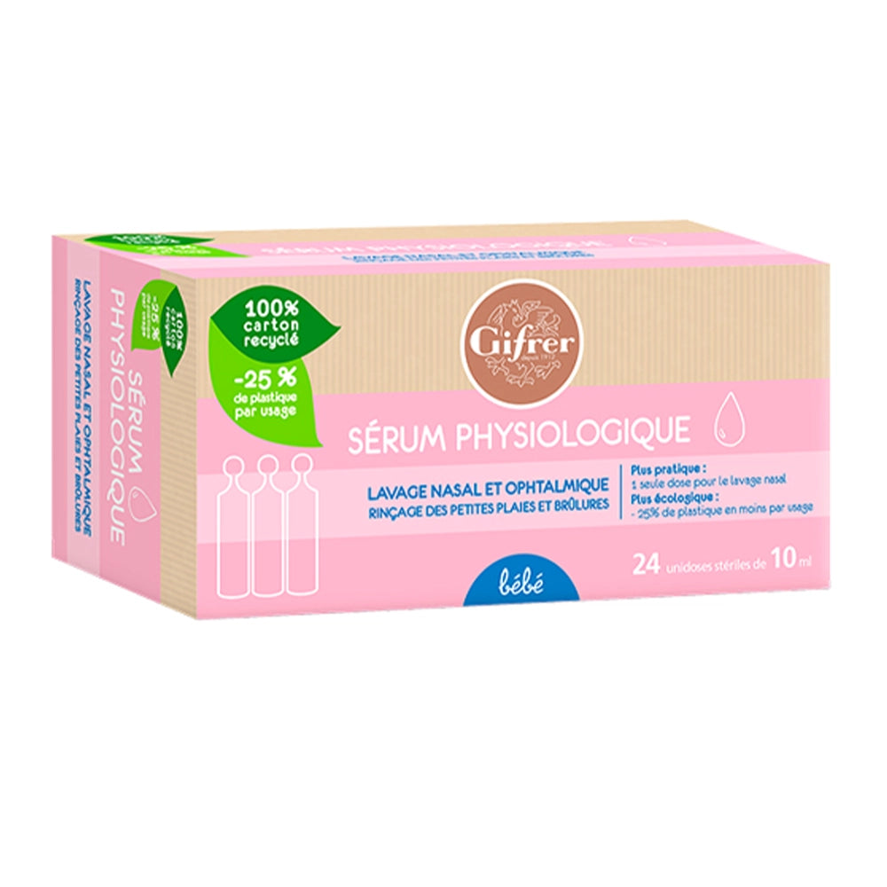 Gifrer sérums physiologique 24x5ml