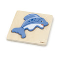 Viga Toys Puzzle de Bloques de Madera - Pez