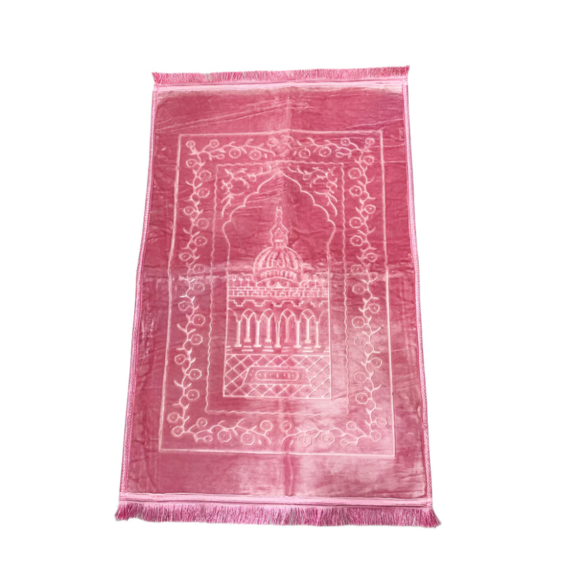 Very Soft and Thick Prayer Mat - Pink