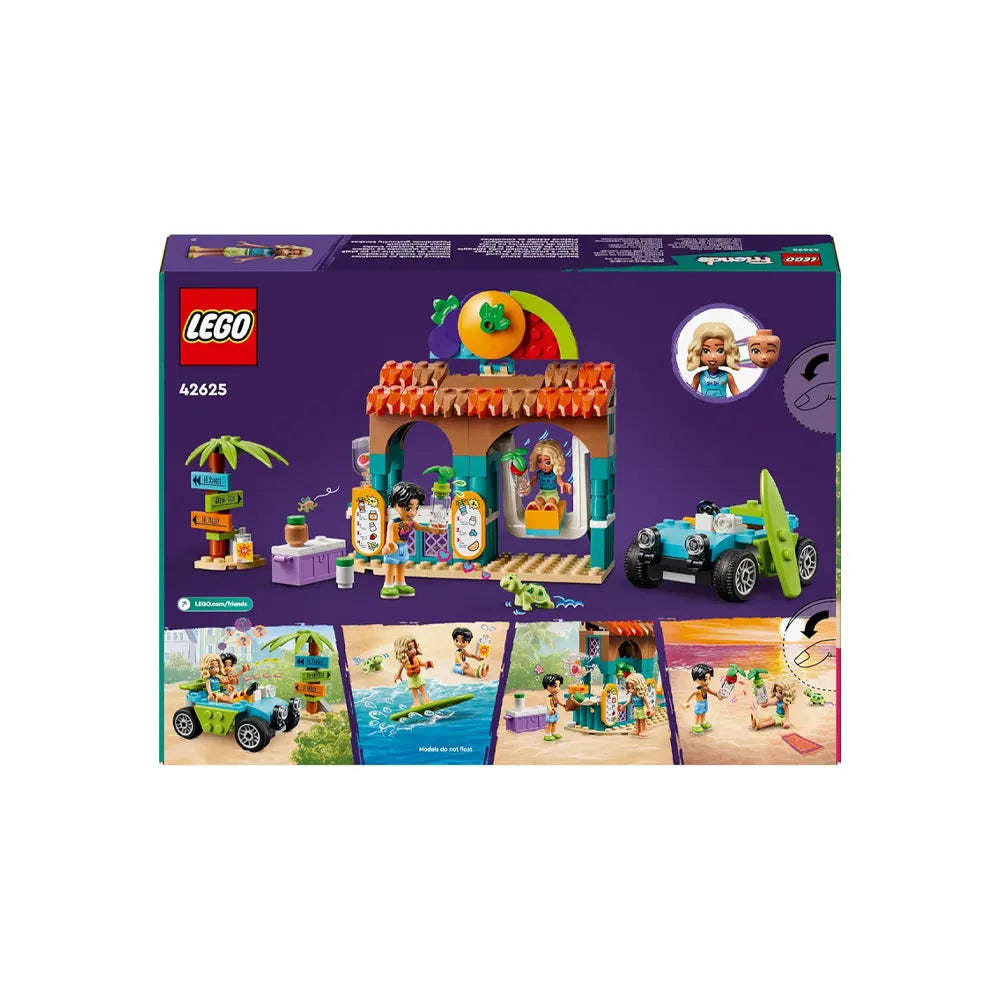 Puesto de batidos en la playa de Lego Friends