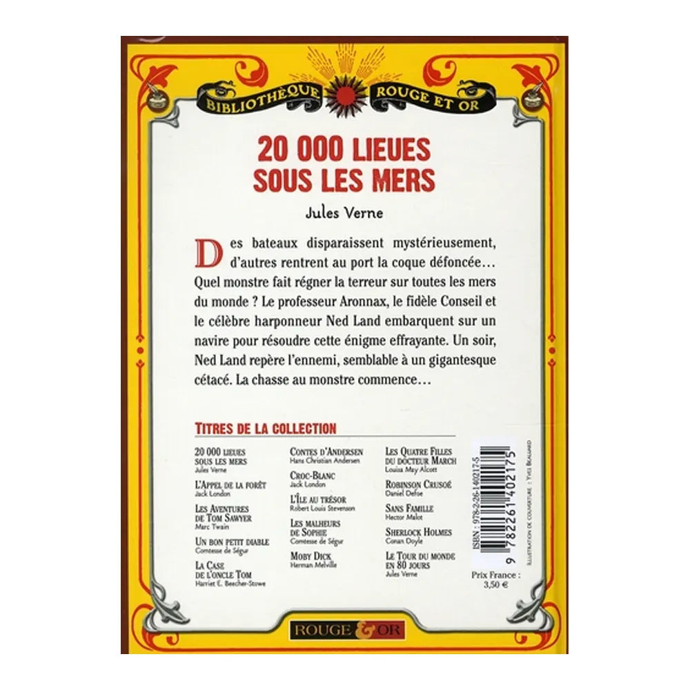 20 000 Lieues Sous les Mers – Jules Verne