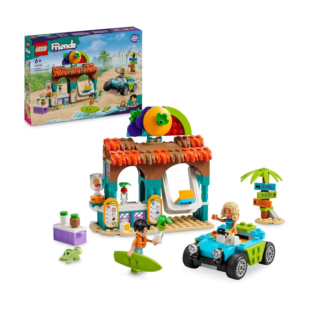 Puesto de batidos en la playa de Lego Friends