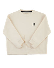 Sweat Unisexe en Coton Biologique Ben B Collection - Vanille