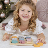 Viga Toys PolarB Puzzle de Blocs de Formes 18M+