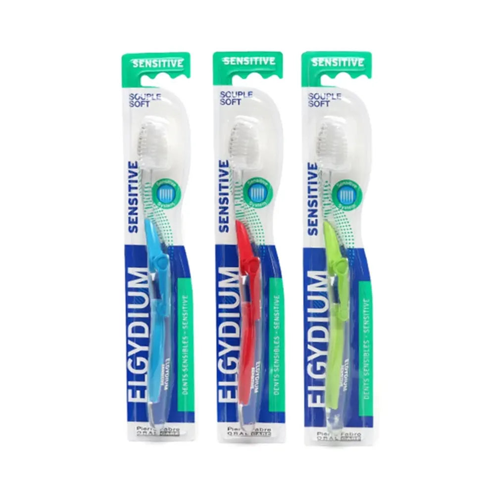 Elgydium Sensitive Brosse à Dents Souple - Bleu
