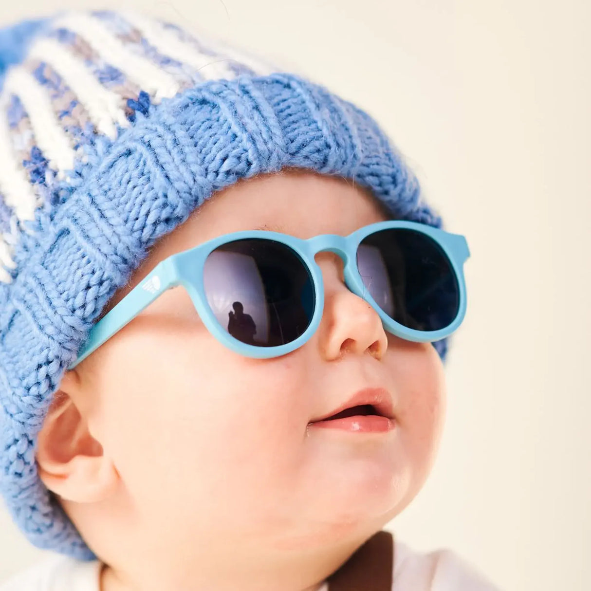 Babiators Lunettes de Soleil Smoke Lens 0-2 Ans – Bermuda Blue