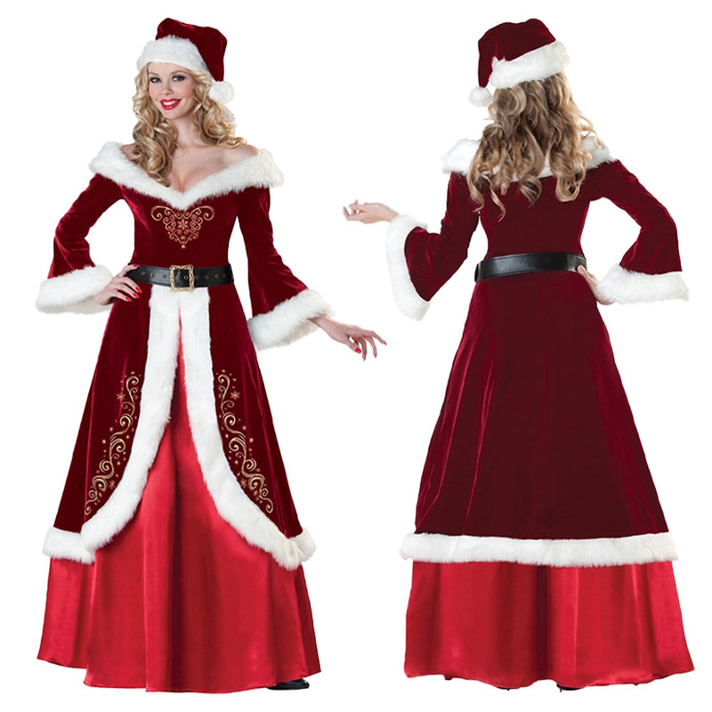 Déguisement Élégant de Miss Noël