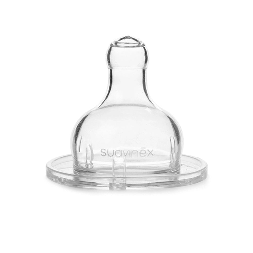 Suavinex Lot de 2 Tétines Silicone 0M+