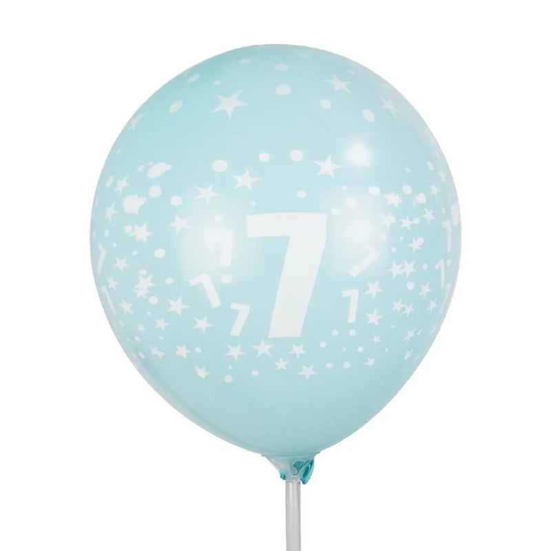 Lot de 6 Ballons en Latex Imprimés 7 – 30cm