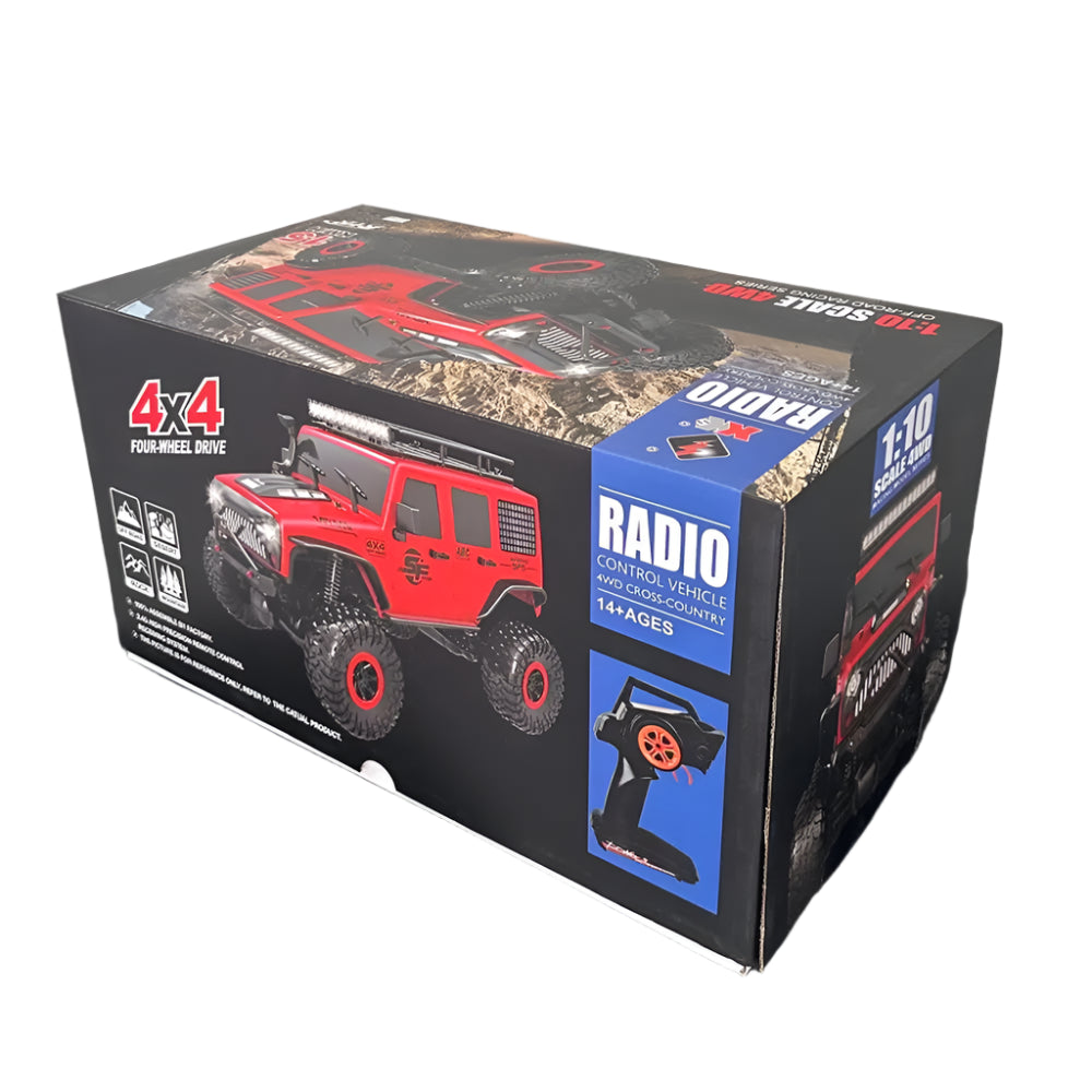 Voiture Télécommandée Tout-Terrain 4x4 1:10 – 14A+