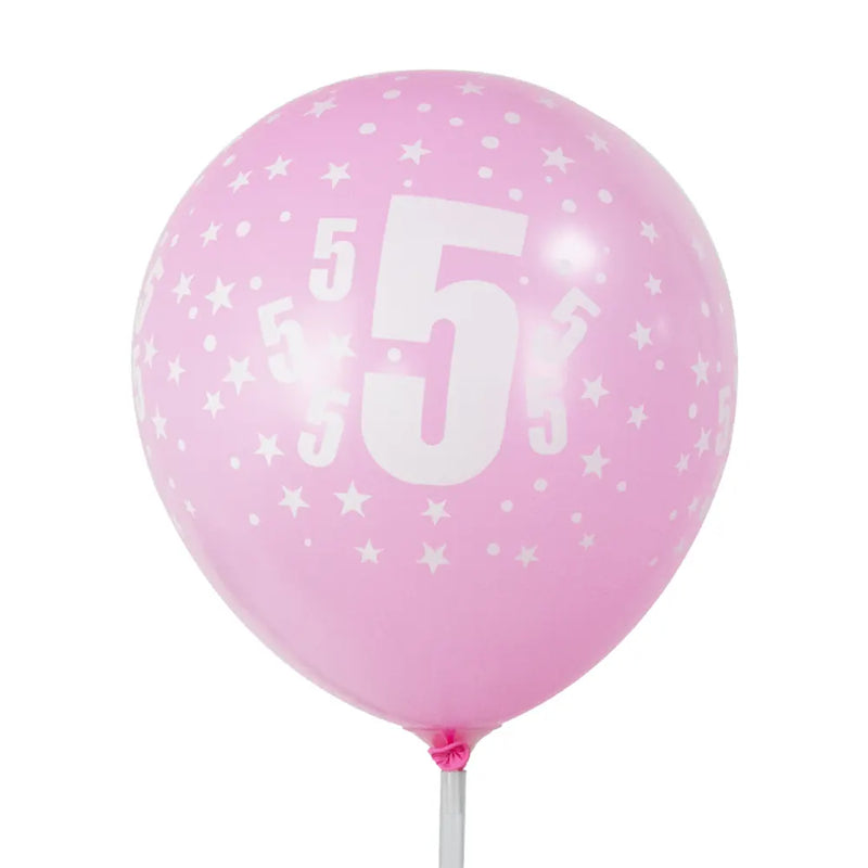 Lot de 6 Ballons en Latex Imprimés 5– 30cm