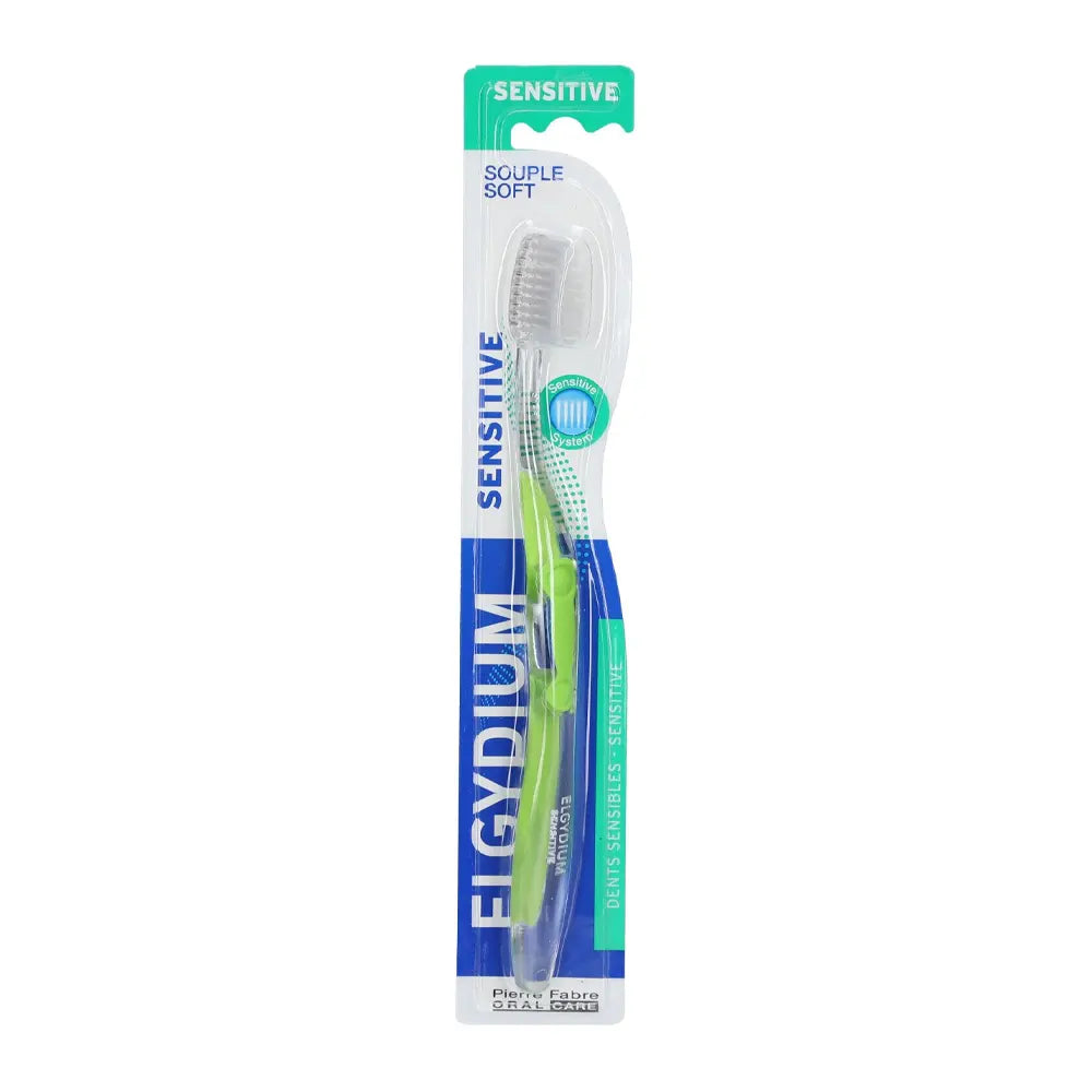 Elgydium Sensitive Soft Toothbrush - Green