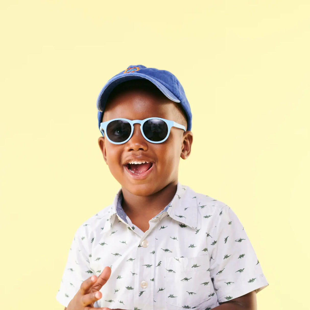 Babiators Lunettes de Soleil Smoke Lens 6 Ans+ – Bermuda Blue