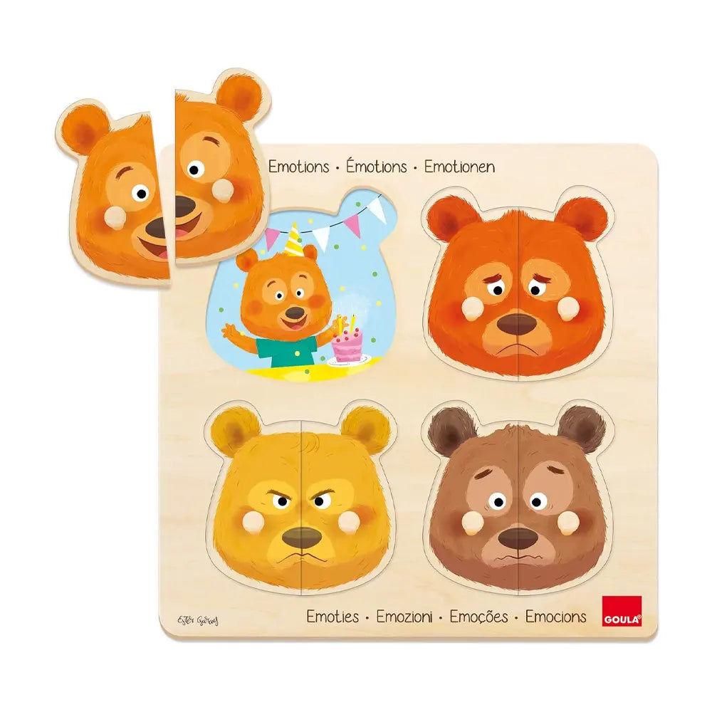Goula Emotions Matching Game - 2Y+