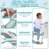 Réducteur de Toilette Pliable avec Échelle
