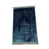 Very Soft and Thick Prayer Rug - Teal
