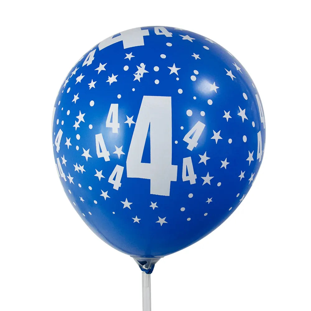 Lot de 6 Ballons en Latex Imprimés 4 – 30cm