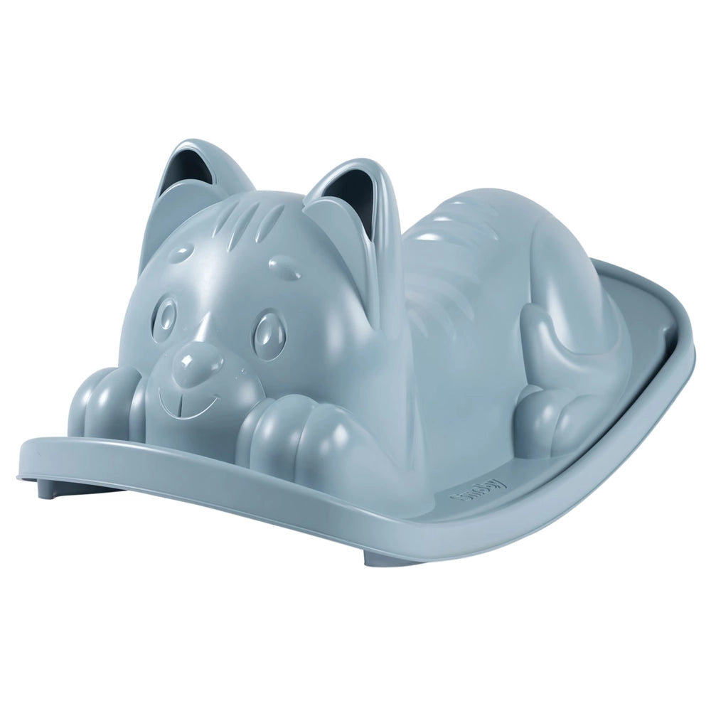 Smoby Jouet à Bascule Chat 18M+ - Bleu