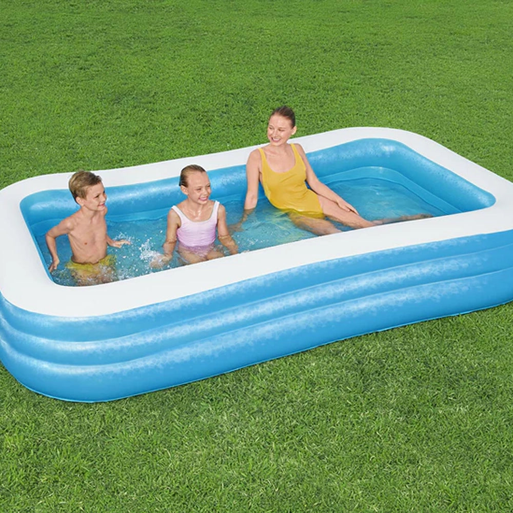 Bestway Piscine Familiale Rectangulaire 305x183x56 cm 6A+