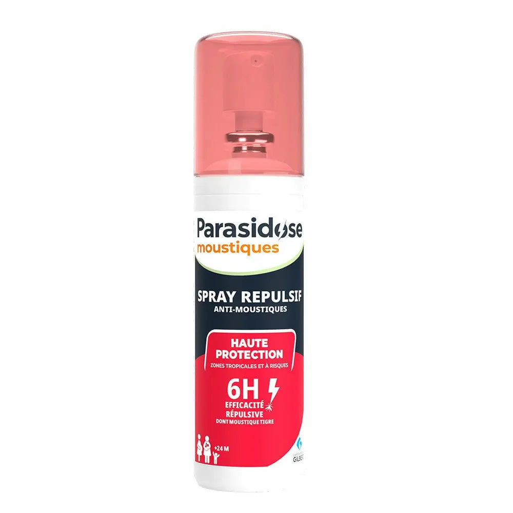 Parasidose Gilbert Spray Répulsif Anti-Moustique 24M+ -  100ml