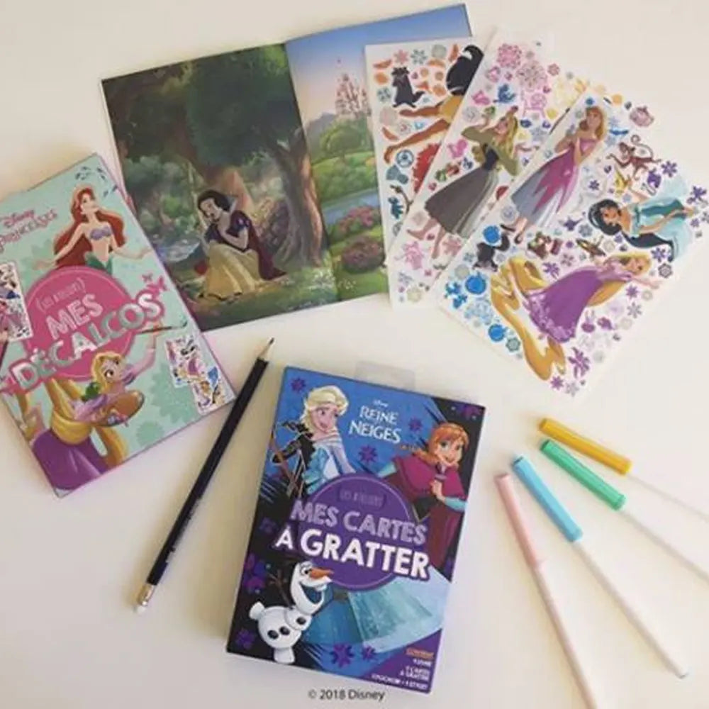 Hachette Les Ateliers Boites Mes Décalcos Raiponse