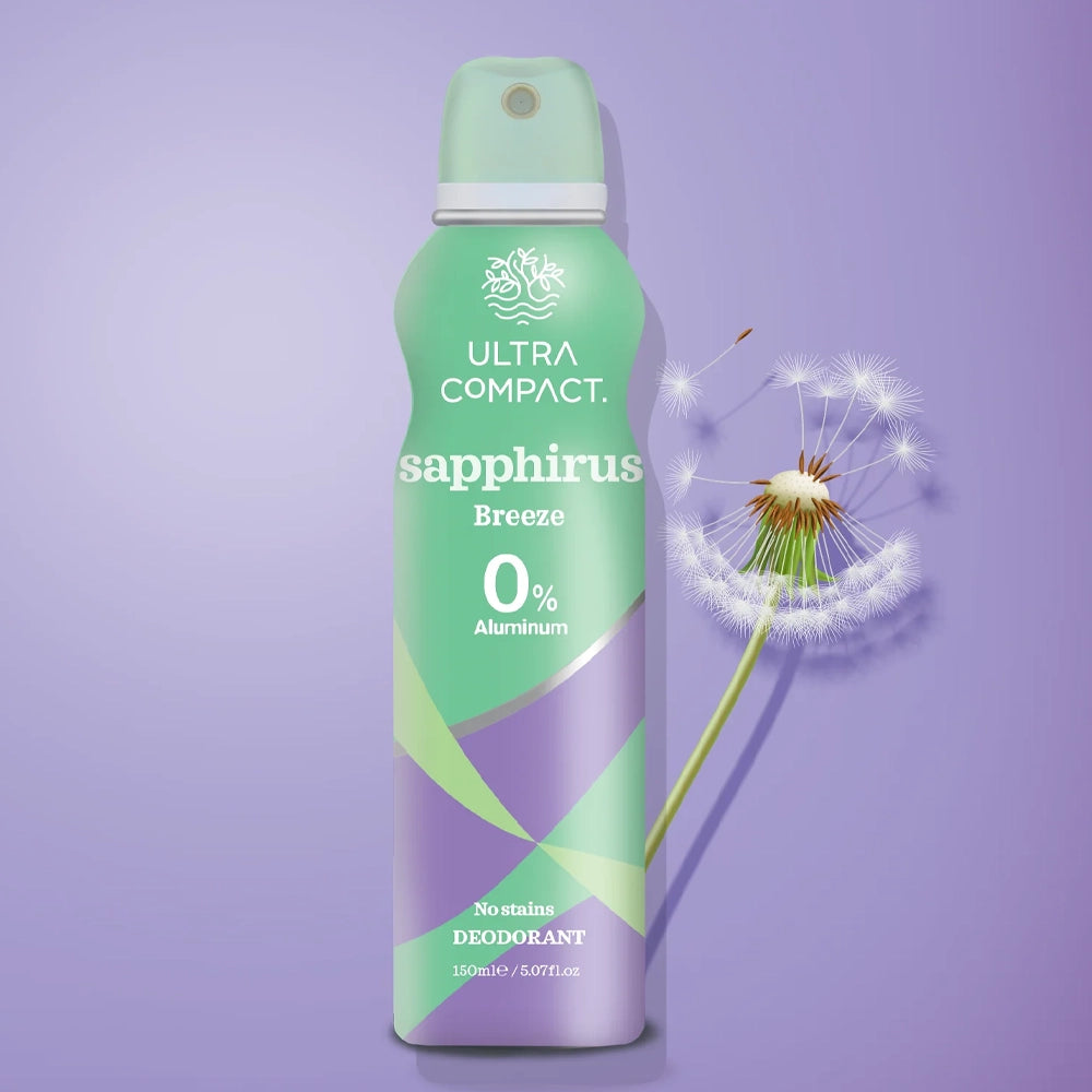 Ultra Compact Deodorant Sapphirus Spray - 150ml