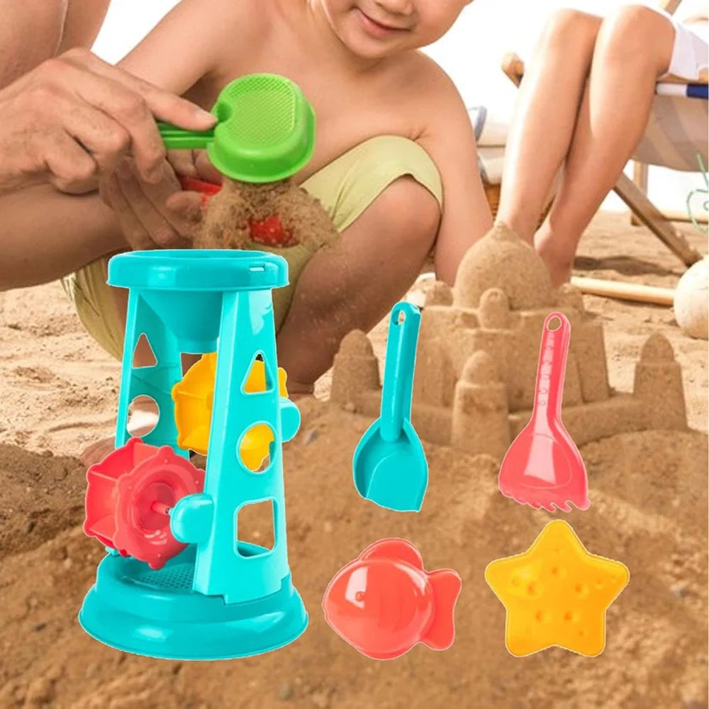 Ensemble de Jouets de Plage ( Couleur Aléatoire ) – 5 Pièces
