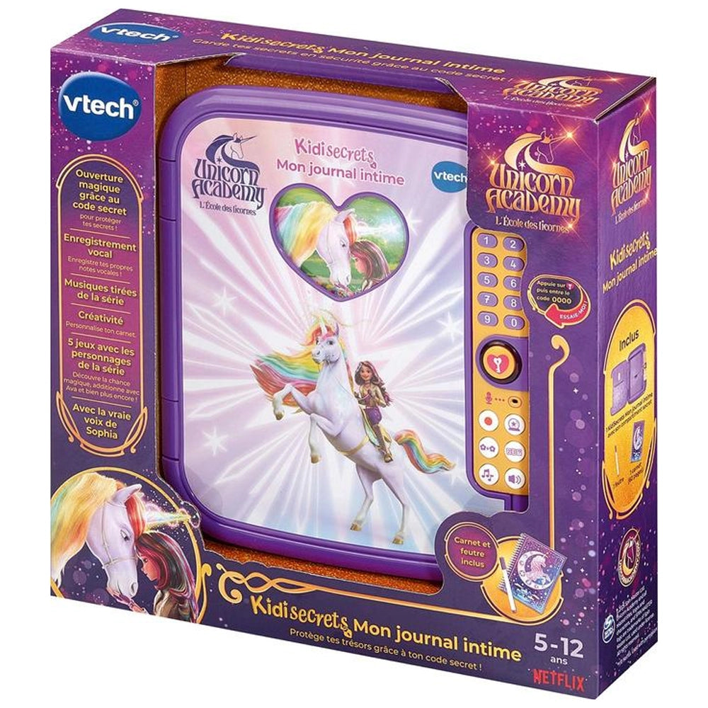 Vtech KidiSecrets, Mon Journal Intime 5-12A - L'École des Licornes
