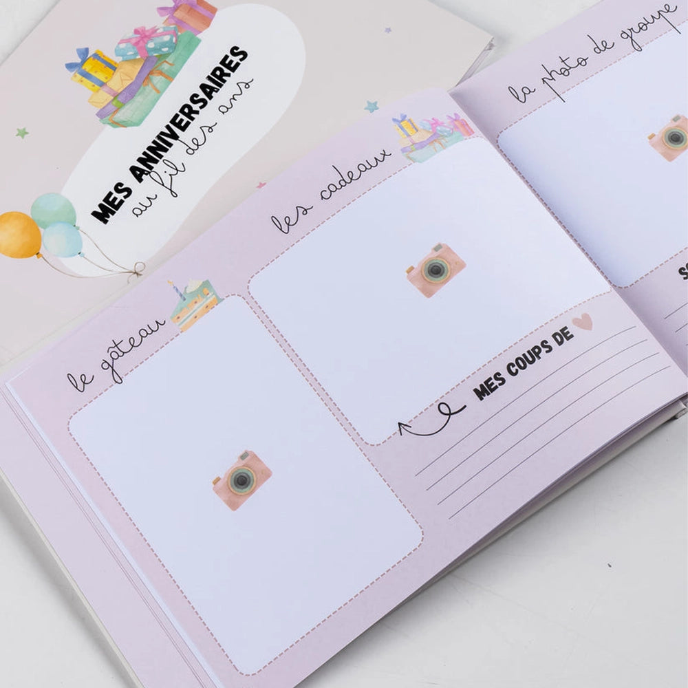 Album mes Anniversaires au Fil des Ans
