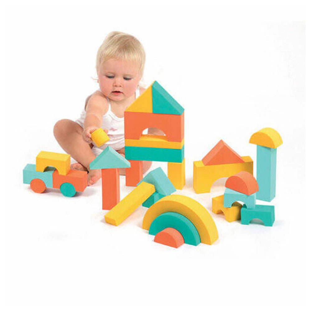 Ludi Blocs de Construction en Mousse 28 Pièces 10M+