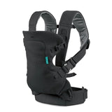 Infantino Porte-Bébé Flip Light & Airy Ergonomique 4 en 1 - Noir & Gris
