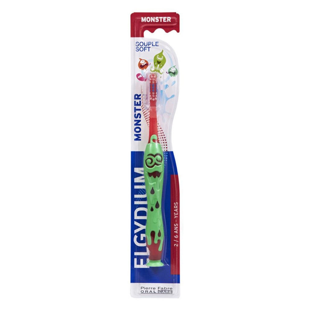 Elgydium Kids Monster - Brosse à dents 2-6 Ans