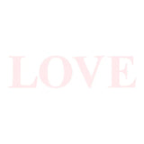 Lettre LOVE Rose – 13cm