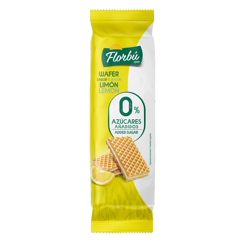 Florbú Oblea de Limón Sin Azúcar - 150g