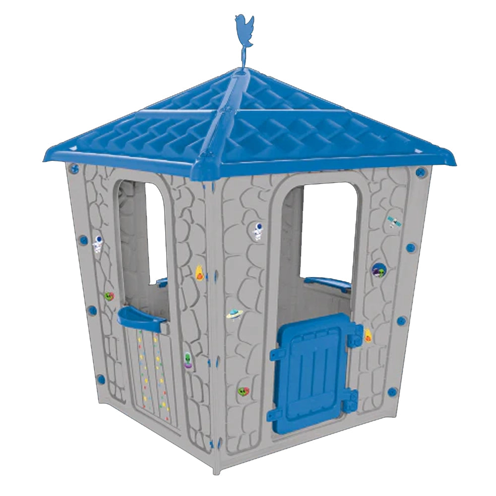 Pilsan Maisonnette pour Enfants 3A+ - Gris & Bleu