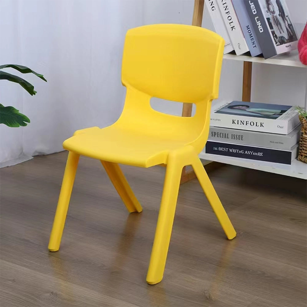 Chaise en Plastique pour les Enfants - Jaune