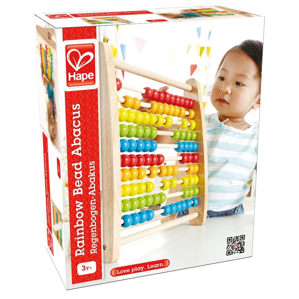 Hape Ábaco arcoíris 3A+