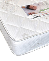 Wliday Home Matelas Premium pour Bébé Medidorsal - Blanc & Dorée