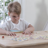 Viga Toys Ensemble de Puzzle d'Apprentissage Couleurs 3A+