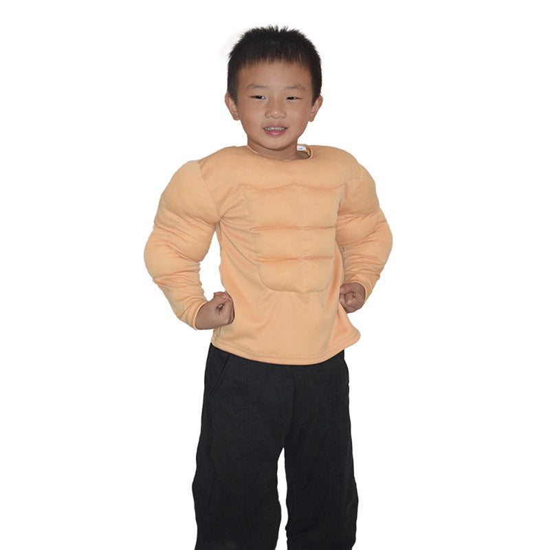 T-shirt Musclé Rembourré pour Enfant