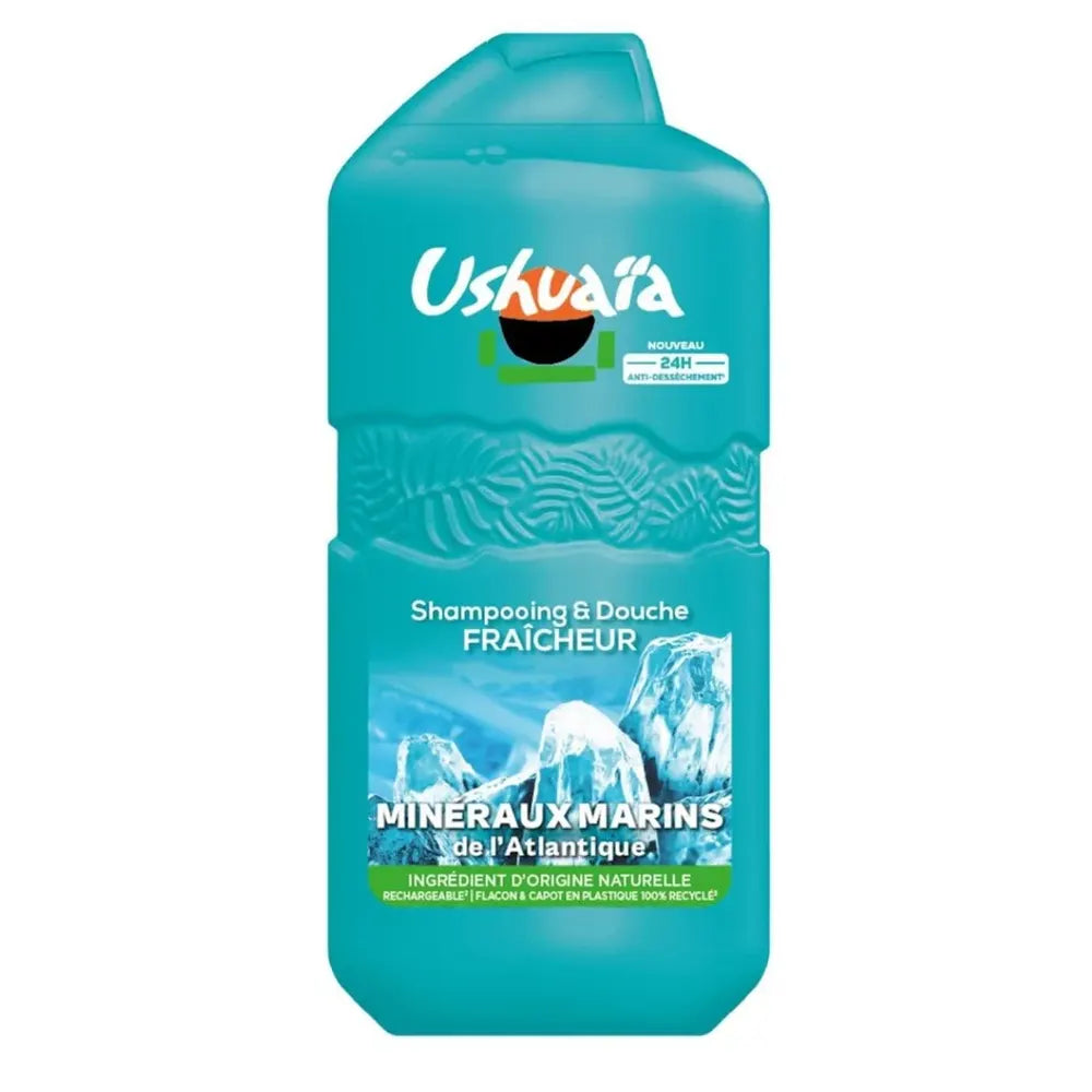 Ushuaïa Shampoing & Douche Minéraux Marins 280ml