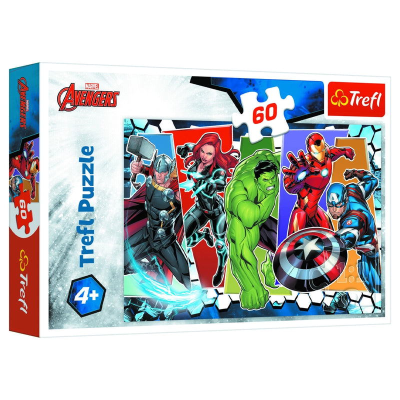 Trefl Avengers 60 Piece Puzzle - 4Y+