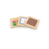 Viga Toys Ensemble de Puzzle d'Apprentissage Formes 3A+