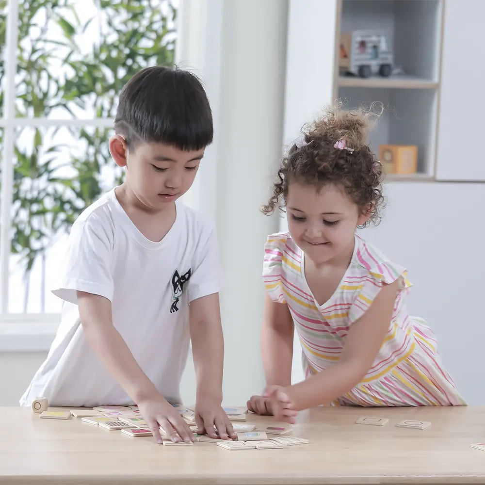 Viga Toys Ensemble de Puzzle d'Apprentissage Formes 3A+