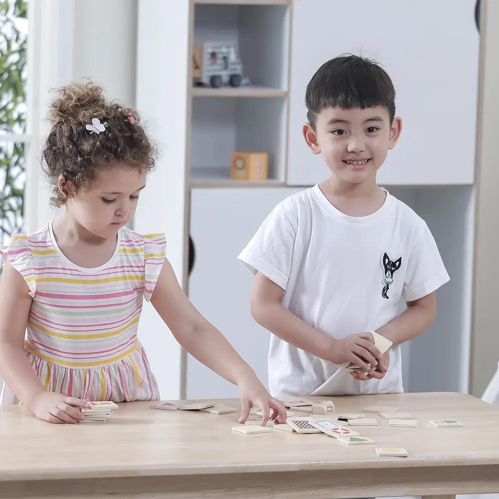 Viga Toys Ensemble de Puzzle d'Apprentissage Formes 3A+