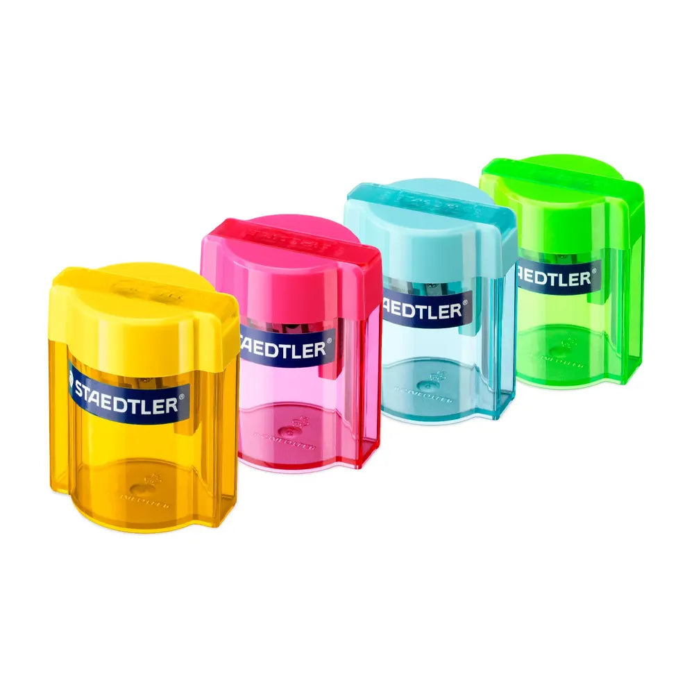 Staedtler Taille-Crayon Double avec Réservoir 513 006 - 2 Usages