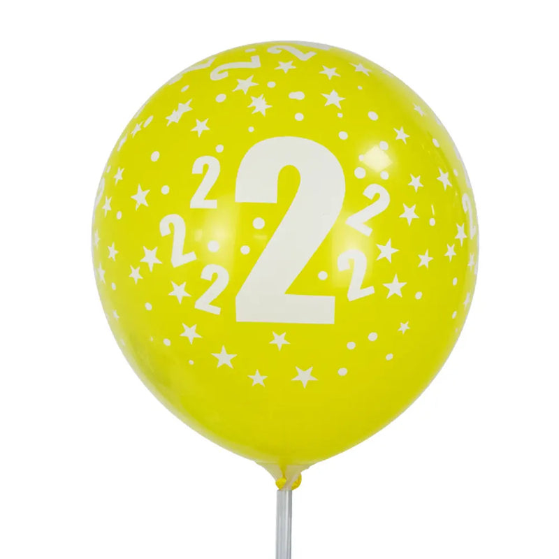 Lot de 6 Ballons en Latex Imprimés 2 – 30cm