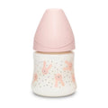 Suavinex Biberon Premium en Polyamide à Col Large 150ml - Lapin Rose
